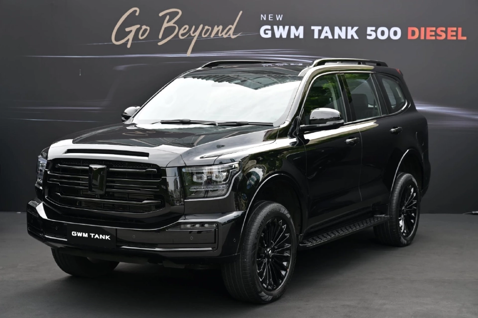 NEW GWM TANK 500 DIESEL รุ่น Black Warrior 