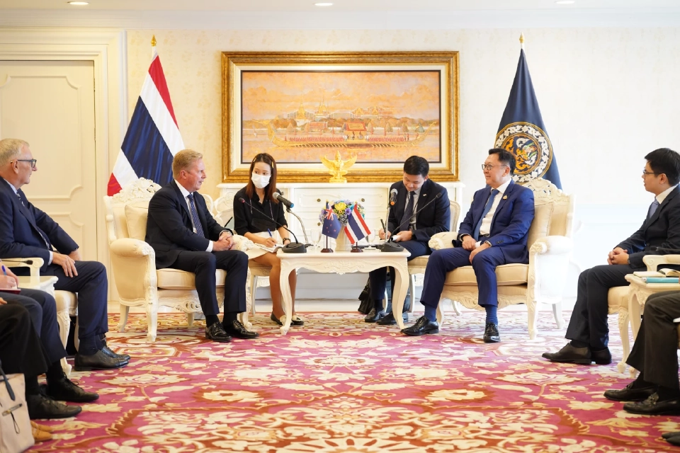 "จตุพร" ถก รมต.นิวซีแลนด์ ดันการค้าเพิ่ม 3 เท่า แตะหลัก 2.4 แสนล้าน