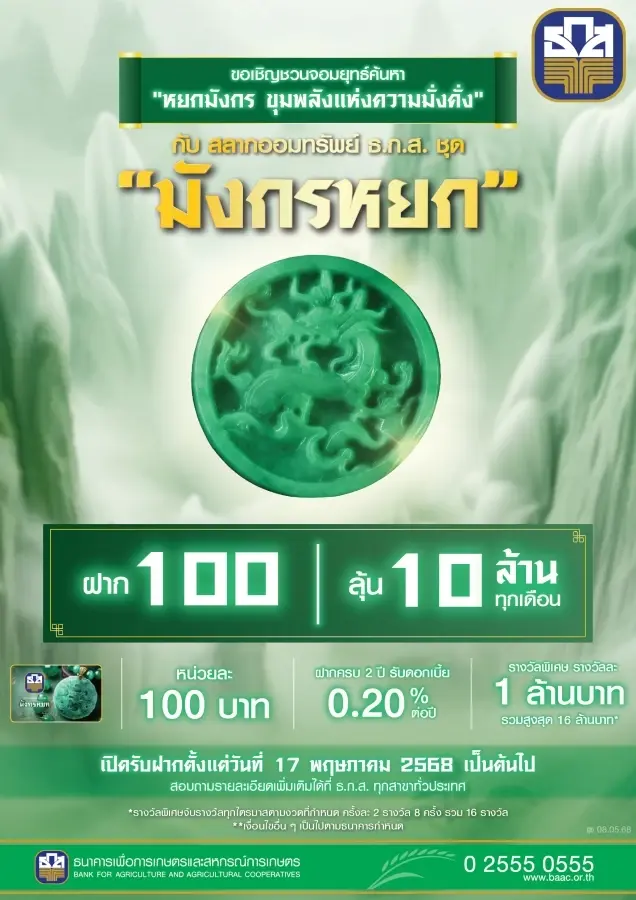 สลากธ.ก.ส. 