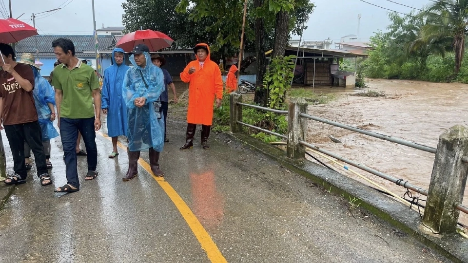 สถานการณ์น้ำท่วมเชียงใหม่ อ.แม่อาย