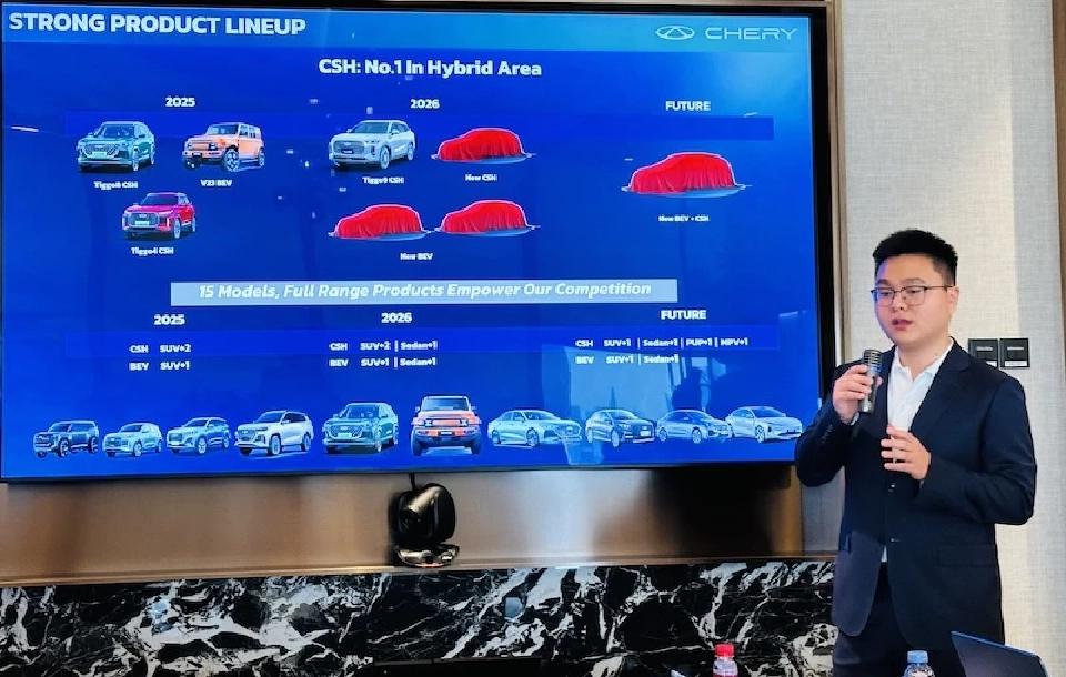 EV จีน CHERY V23 ประกอบไทยปี’69 - TIGGO 8 PHEV นำเข้าอินโดนีเซีย