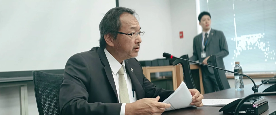 นายโอตากะ มาซาโตะ เอกอัครราชทูตญี่ปุ่นประจำประเทศไทย