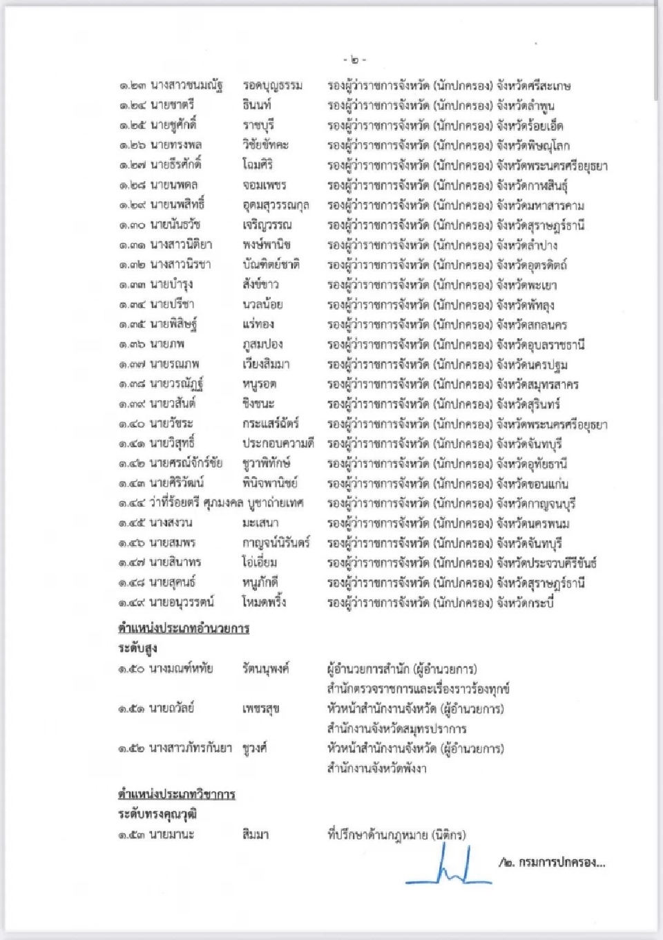 มท.เปิด 208 บิ๊กขรก.เกษียณ ปี 68 "2 รองปลัด -13 ผู้ว่าฯ - 31 รองผู้ว่า"