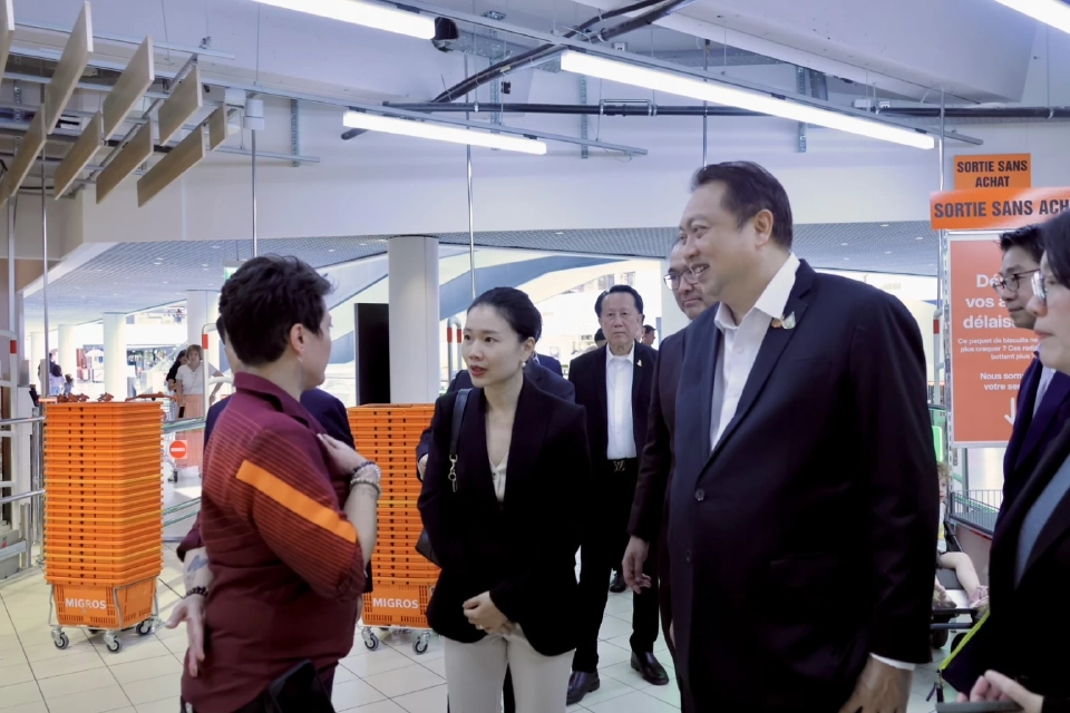 พาณิชย์ ดัน พลอยไทยบุกตลาดหรูสวิสฯ ขยายส่งออกผ่านยักษ์ค้าปลีก Migros