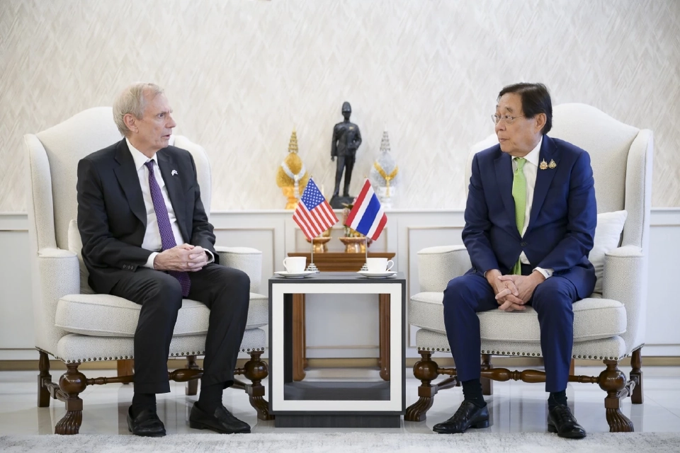 ‘พิชัย’ พบทูตสหรัฐ พร้อมทำงานใกล้ชิด ป้องกันสินค้าสวมสิทธิ์