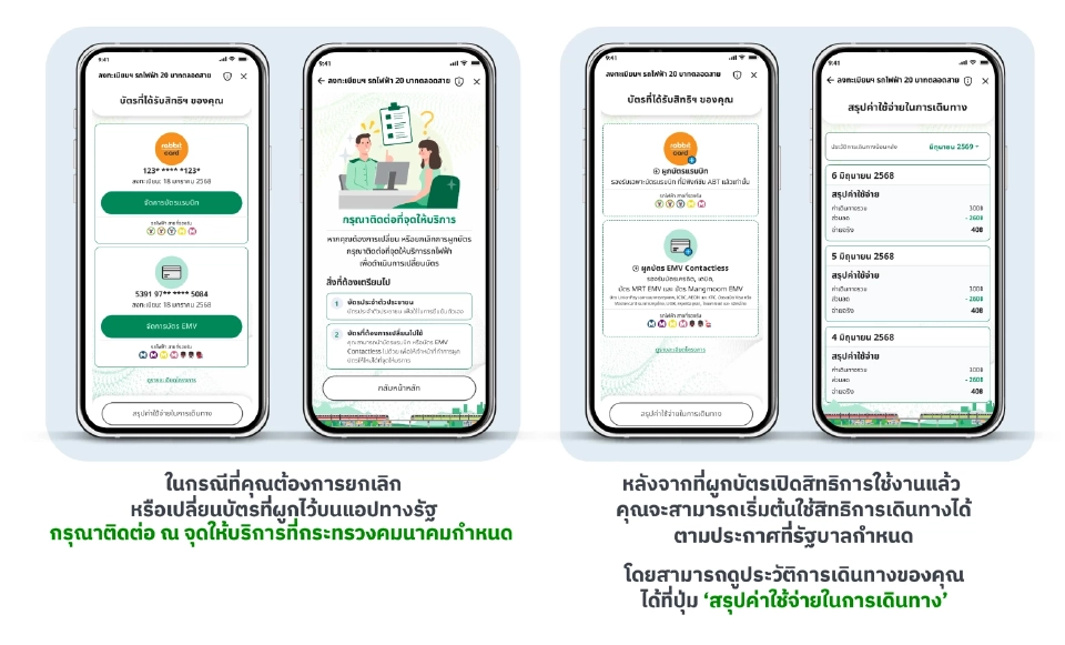 ขั้นตอนผูกบัตรโดยสาร 5