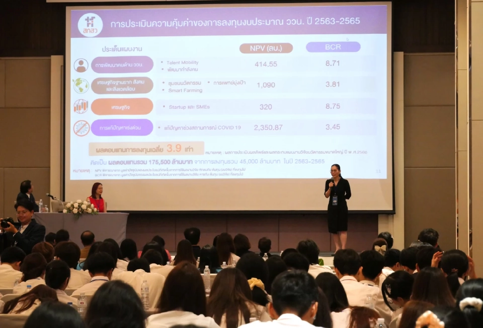 สอวช.ขับเคลื่อนเศรษฐกิจ สร้างกำลังคนตอบโจทย์อุตสาหกรรมอนาคต