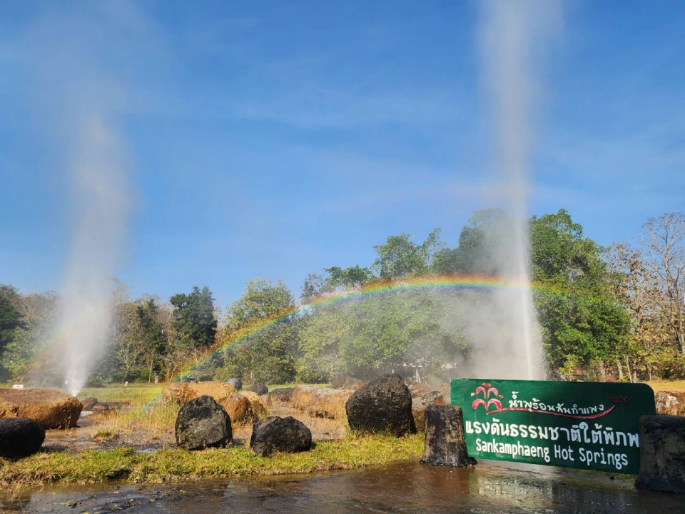 น้ำพุร้อนสันกำแพง