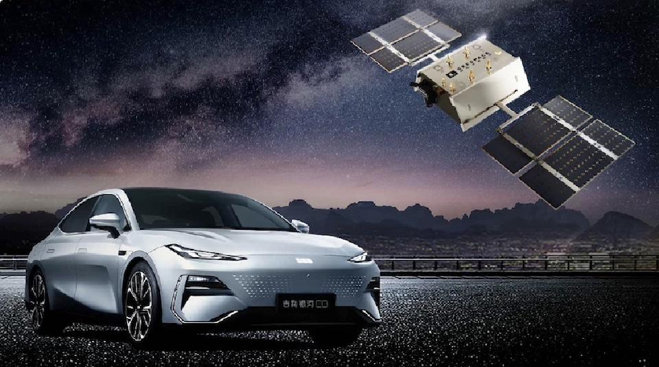 ดาวเทียม GeeSpace บริษัทในเครือจีลี่ โฮลดิง ของจีน