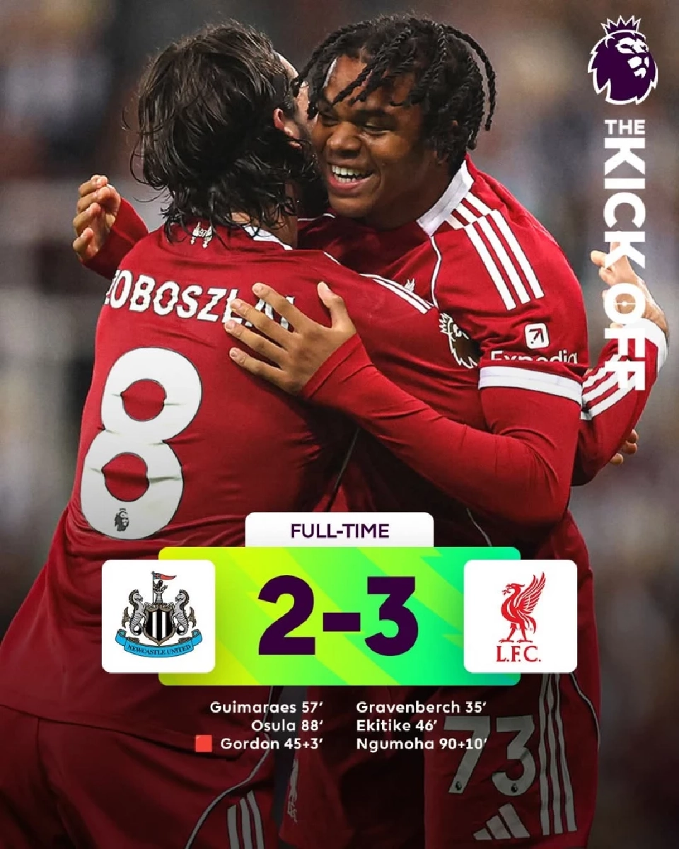 นิวคาสเซิล​ พ่าย ลิเวอร์พูล​