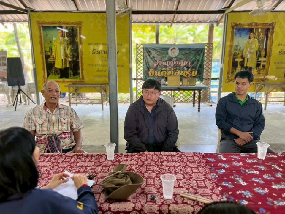 กลุ่มวิจัยและพัฒนาหมอดินอาสา ร่วมติดตามโครงการหมู่บ้านปลอดขยะอินทรีย์ต้นแบบ