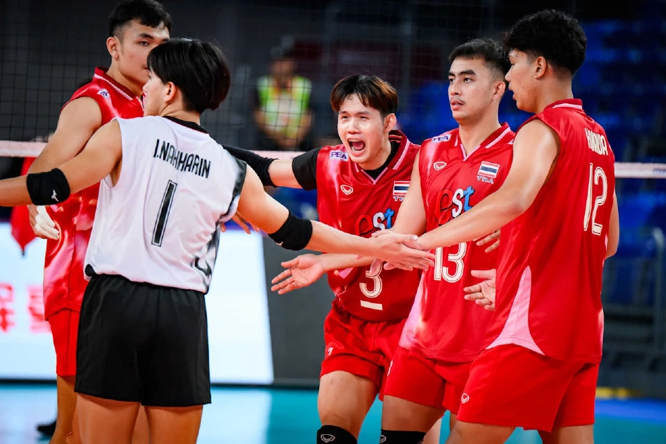 ถ่ายทอดสดวอลเลย์บอลชาย U21 ไทย พบ จีน ศึกชิงแชมป์โลกวันนี้ 23 ส.ค.68