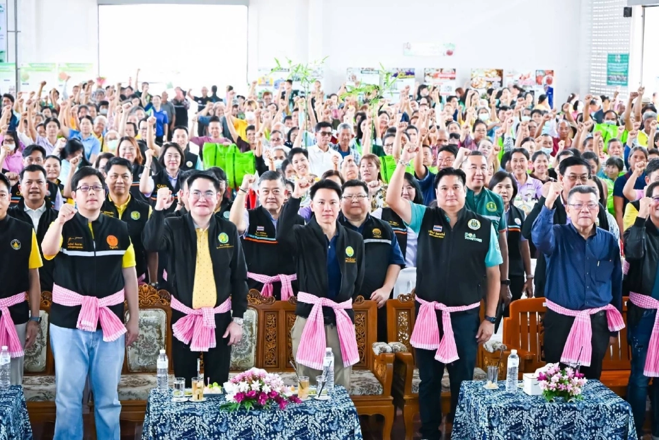 เกษตรฯ ปั้นพะเยาโมเดล ลุยเกษตรคาร์บอนต่ำ ผลิตถั่วเหลือง