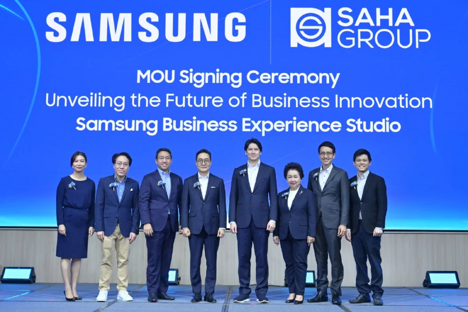 เครือสหพัฒน์จับมือซัมซุง เปิดตัว ศูนย์จัดแสดงเทคโนโลยี เพื่อองค์กรธุรกิจ