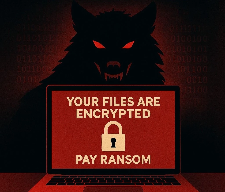 แรนซัมแวร์สายพันธุ์ใหม่ 'Dire Wolf' ระบาดหนัก โจมตีองค์กรใน 11 ประเทศ