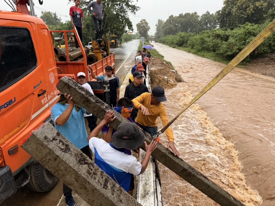 กรมชลฯ ระดมกำลังรับมือฝนเหนือ–น้ำหลาก หลัง “คาจิกิ” สลายตัว