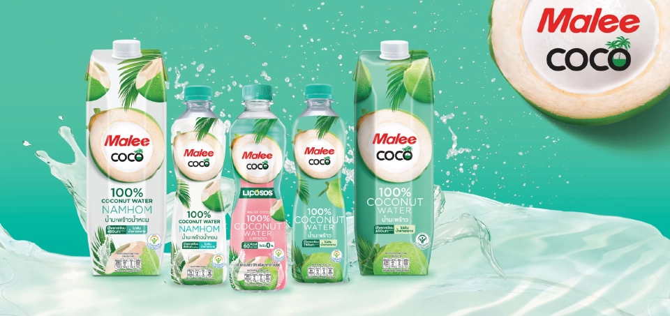 MALEE โชว์ฟอร์ม ทำรายได้ 2,014 ล้านบาท โต 10.% น้ำมะพร้าว-รับจ้างผลิตหนุนแรง