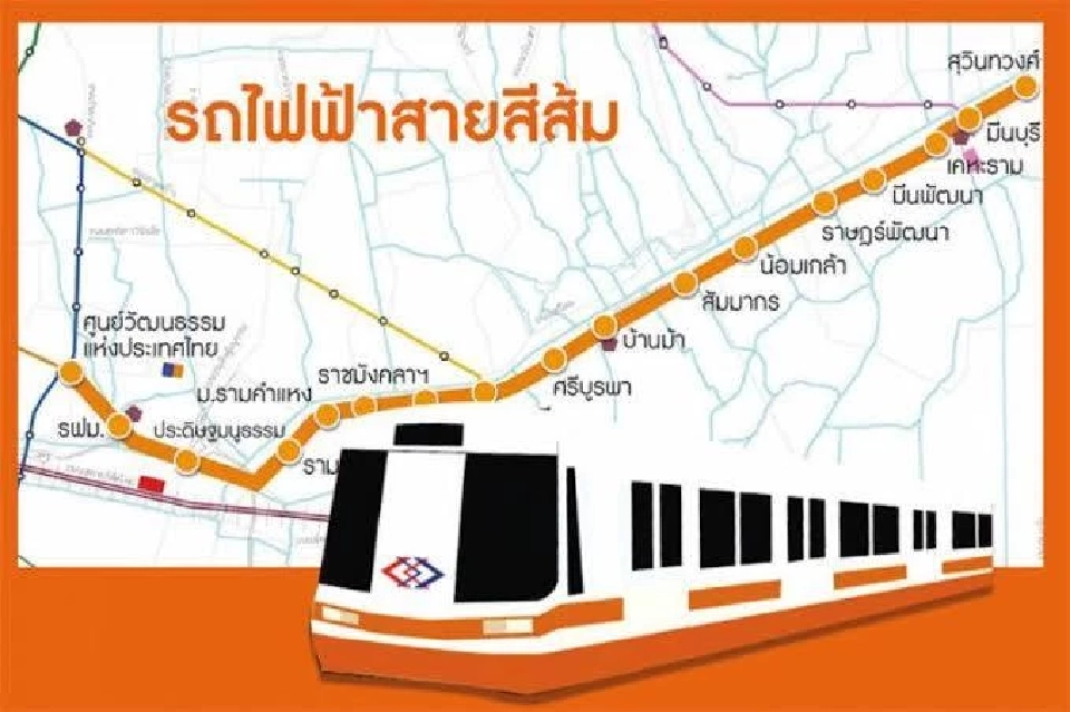 มัดรวมคืบหน้าปี 2568 “รถไฟฟ้าสายสีม่วงใต้-สายสีส้ม” เปิดให้บริการเมื่อไร