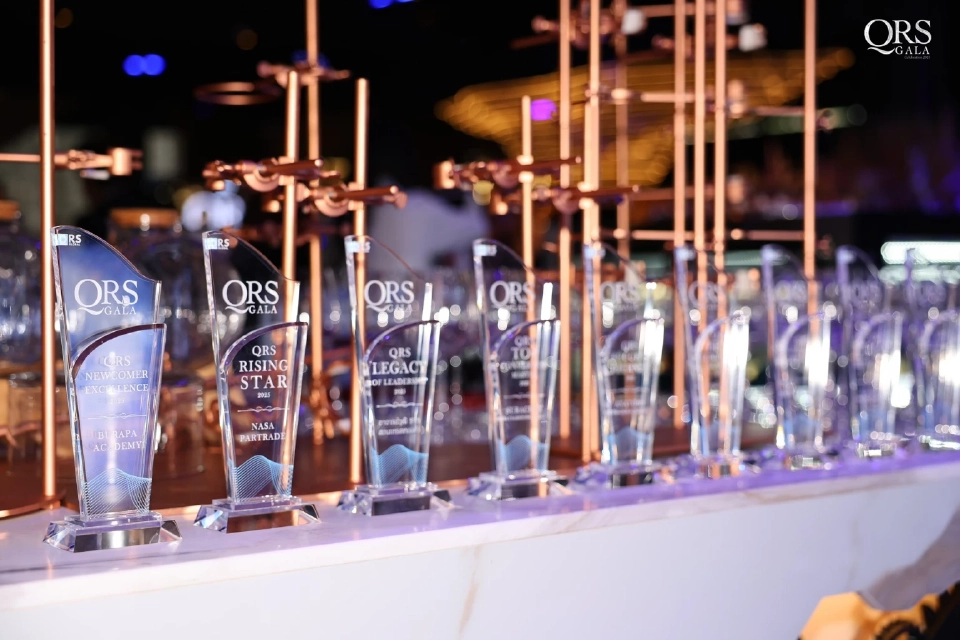 QRS Global Gala เฉลิมฉลองความสำเร็จ ตอกย้ำจุดยืน Trustable, Powerful, Professional