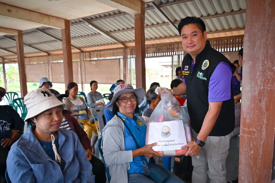 อธิบดีกรมวิชาการเกษตร ลงพื้นที่น่าน ช่วยเกษตรกรโดนน้ำท่วม