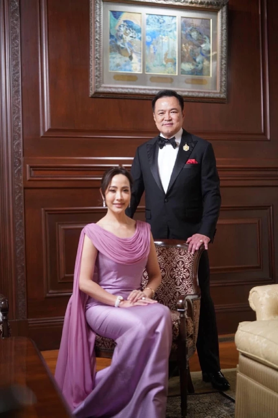 จ๋า ธนนนท์ กับ อนุทิน ชาญวีรกูล