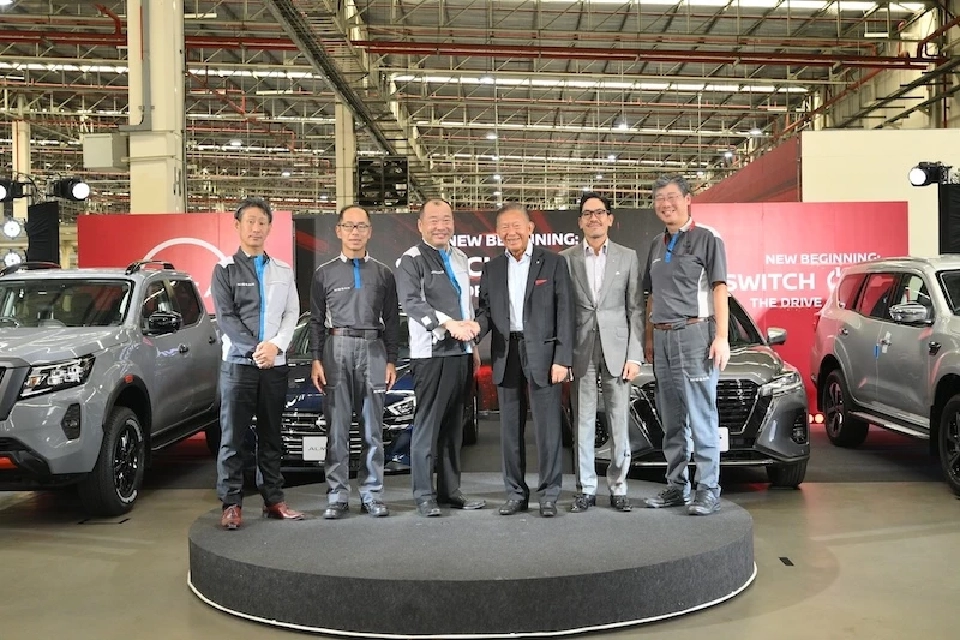 โรงงานนิสสัน อ.บางเสาธง จ.สมุทรปราการ 