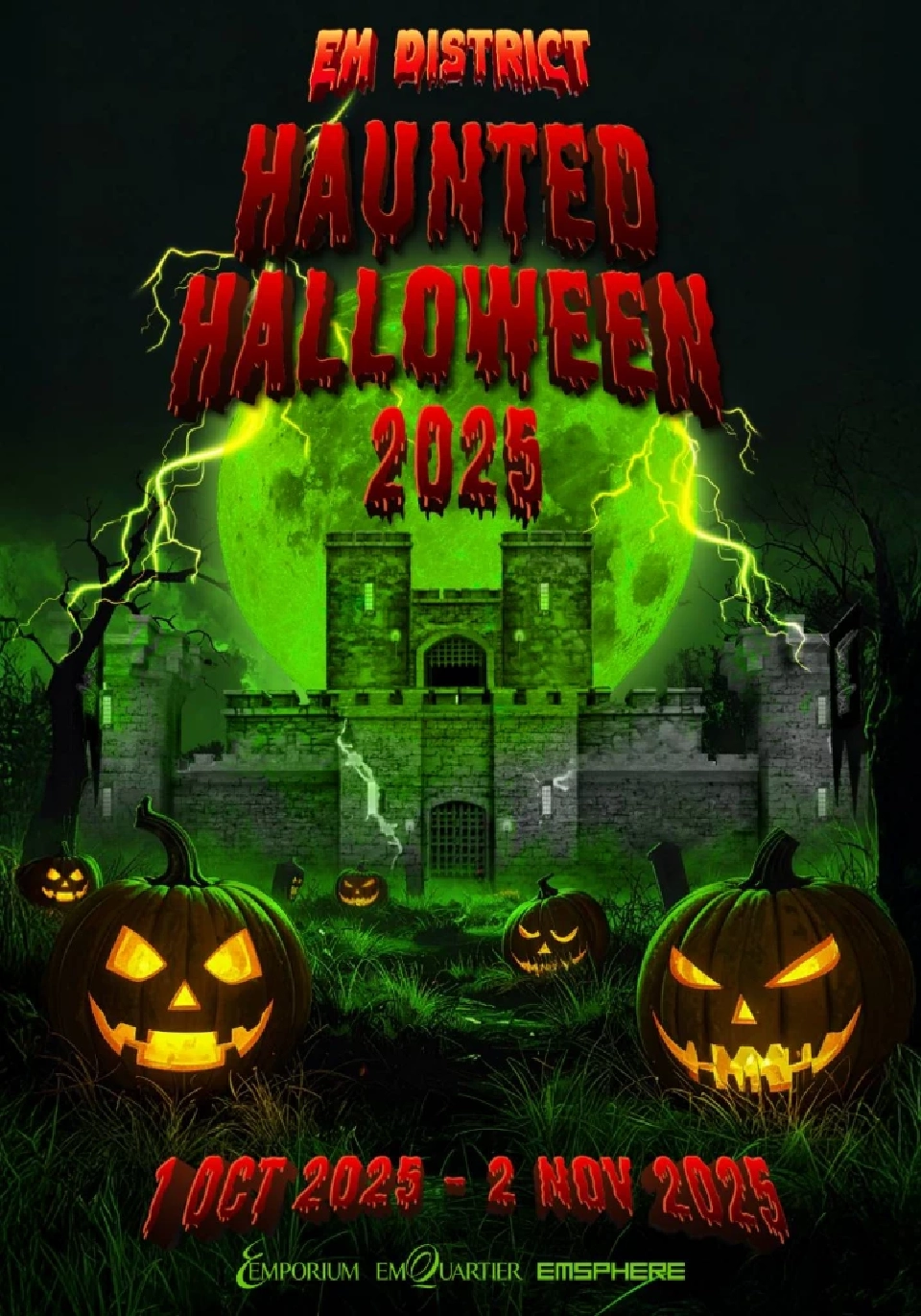 แจ็คสัน หวัง นำทีมสยอง! EM DISTRICT HAUNTED HALLOWEEN 2025