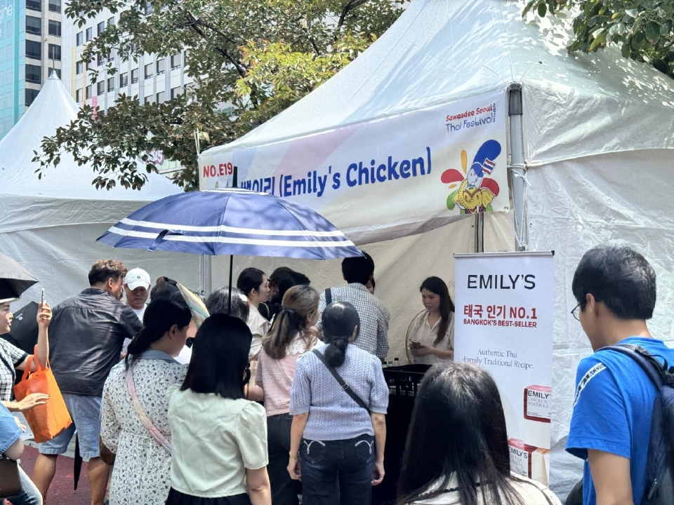 บูม! อาหารไทยในเกาหลีใต้งาน Sawasdee Seoul 2025 วันที่ 2 ต่อแถวแน่น