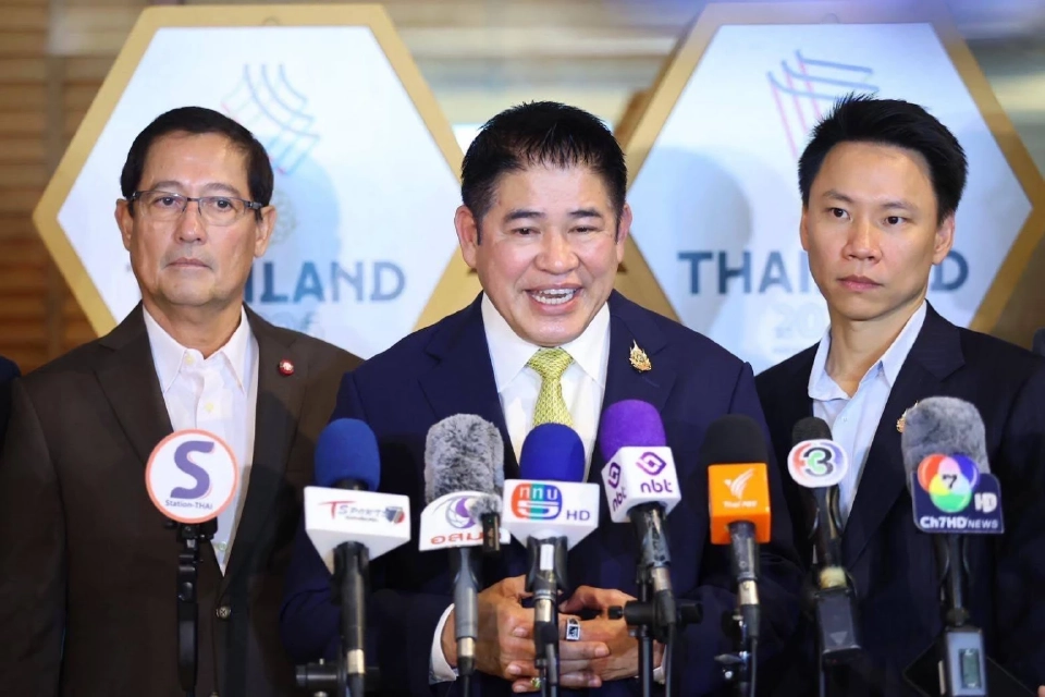 'ธรรมนัส' สั่งลุย 'อีก 75 วันต้องพร้อม' ไทยเป็นเจ้าภาพซีเกมส์-พาราเกมส์