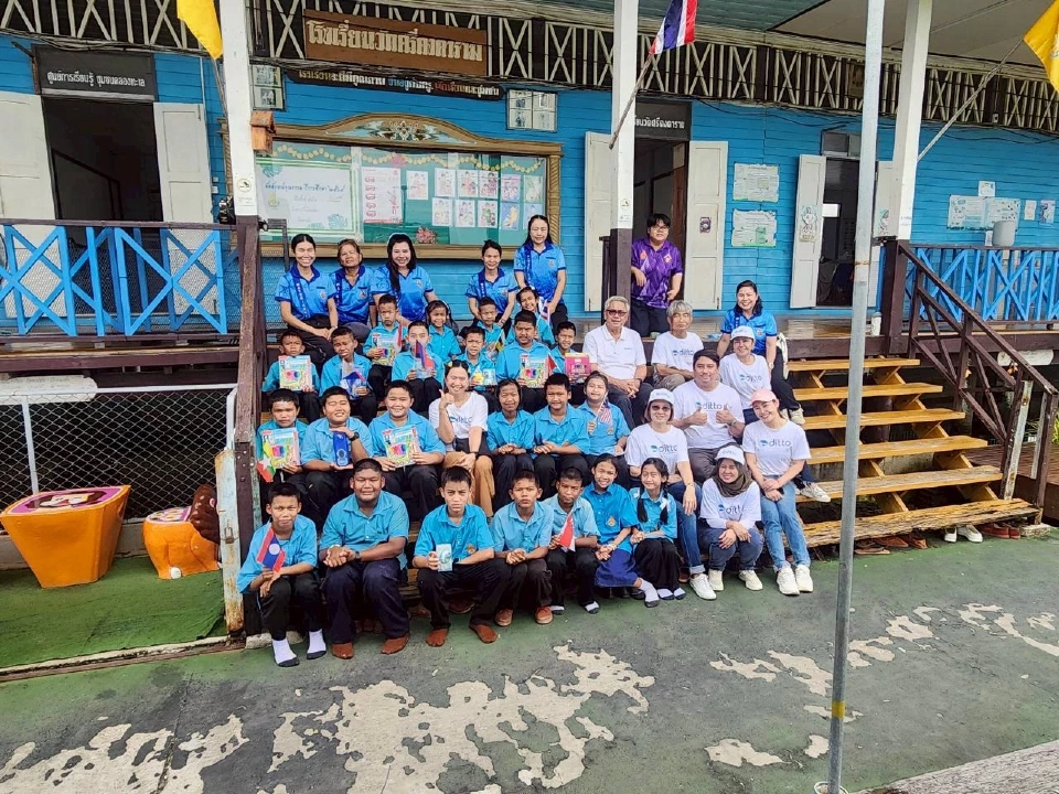 DITTO เดินหน้าโครงการ ‘ดิทโต้แลกยิ้ม’ ส่งต่อรอยยิ้มและแรงบันดาลใจให้น้องๆ โรงเรียนวัดศรีคงคาราม