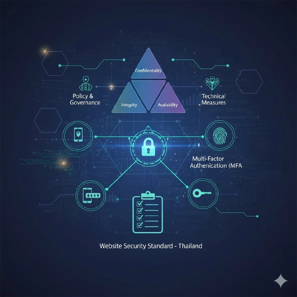 คุมเข้มความปลอดภัยเว็บไซต์ บังคับใช้มาตรฐานใหม่ เริ่มปี 69