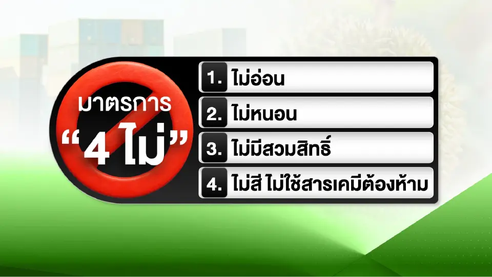 มาตรการ 4 ไม่