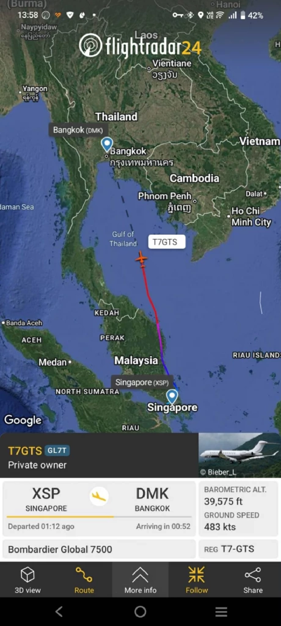 เกาะติด 'เครื่องบินทักษิณ' ล่าสุด แลนดิ้งดอนเมืองแล้วเมื่อ 15.00 น.