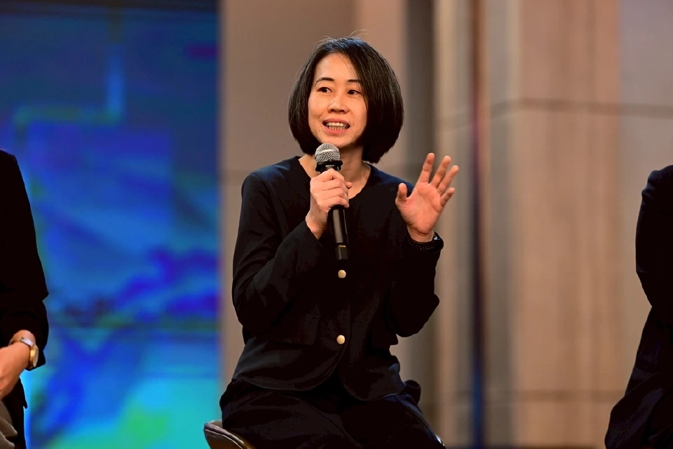 นางสาวเกวลิน หวังพิชญสุข รองกรรมการผู้จัดการ บริษัท ศูนย์วิจัยกสิกรไทย จำกัด