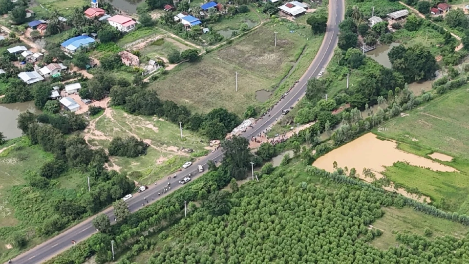 ทบ.เผยเหตุชาวกัมพูชาประท้วงที่บ้านหนองจาน เป็นการยั่วยุ ละเมิดข้อตกลงหยุดยิง