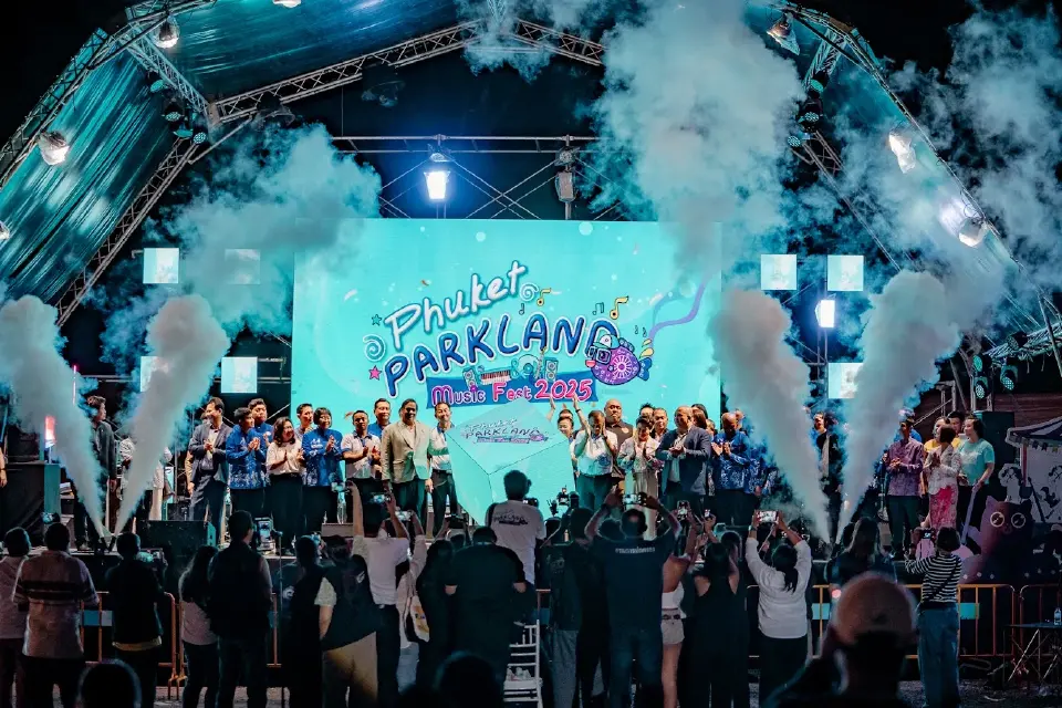 Phuket Parkland Music Fest 2025 คนแห่ร่วมนับหมื่น หนุนเศรษฐกิจท้องถิ่นคึก