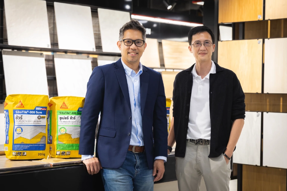 จาก “อินไซต์ช่างไทย” สู่ “ปรัชญาจูนอัพ” ถอดรหัส SikaTile® Sure ปูนกาวที่เกิดจากหน้างานจริง