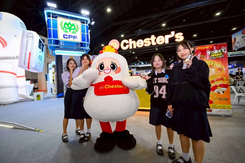 ‘เครือซีพี–ซีพีเอฟ’ อวดนวัตกรรมอาหารอวกาศ งานเอ็กซ์โปไทย-จีน พร้อมรับสมัครงานกว่า 3,600 ตำแหน่ง