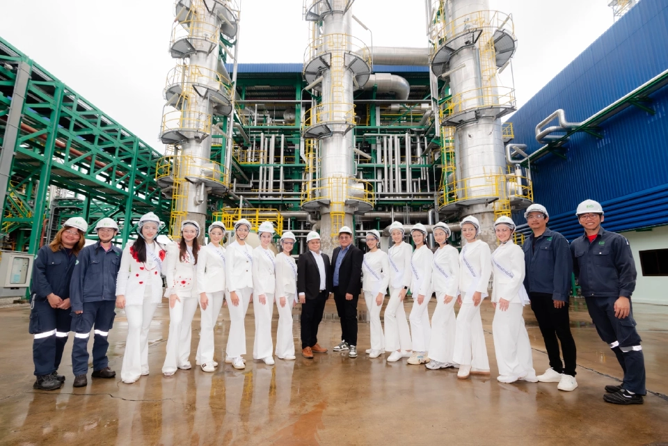 EA เปิดบ้านต้อนรับ “นางสาวถิ่นไทยงาม” โชว์พลังงานอนาคต สู่โลก Bio-PCM และ SAF จากปาล์มไทย