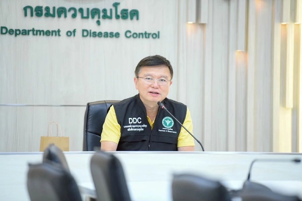 นายแพทย์ภาณุมาศ ญาณเวทย์สกุล อธิบดีกรมควบคุมโรค