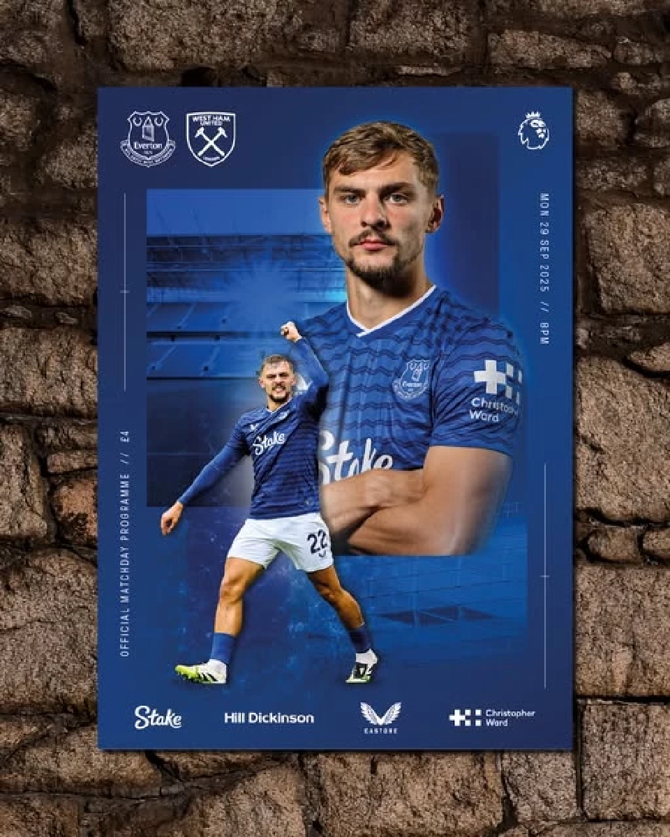 ถ่ายทอดสด เอฟเวอร์ตัน พบ เวสต์แฮม ดูบอลสด พรีเมียร์ลีกมันเดย์ไนท์ 02.00 น.