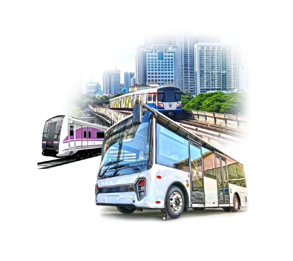 ทะลวง 57 เส้นทาง “รถเมล์ฟีดเดอร์” ปลุกแผน M-MAP2 เชื่อมรถไฟฟ้าสารพัดสี