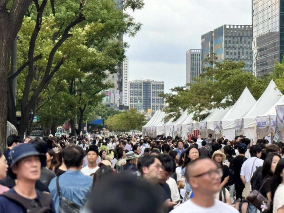 โซนอาหารไทยในงาน Sawasdee Seoul 2025