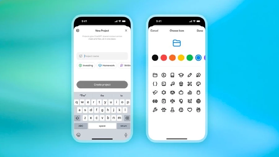 ChatGPT เปิดฟีเจอร์ Projects ให้ผู้ใช้ฟรี จัดการงานครบวงจรในที่เดียว