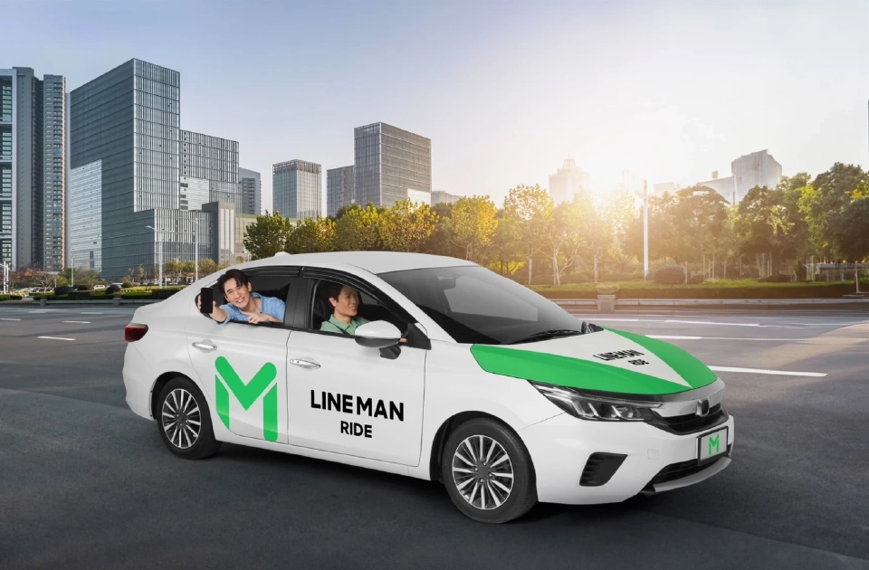 LINE MAN RIDE ขานรับนโยบายยกระดับบริการเรียกรถรับจ้างผ่านแอปฯ