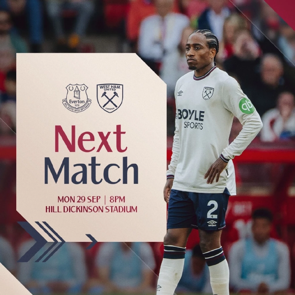 เอฟเวอร์ตัน พบ เวสต์แฮม