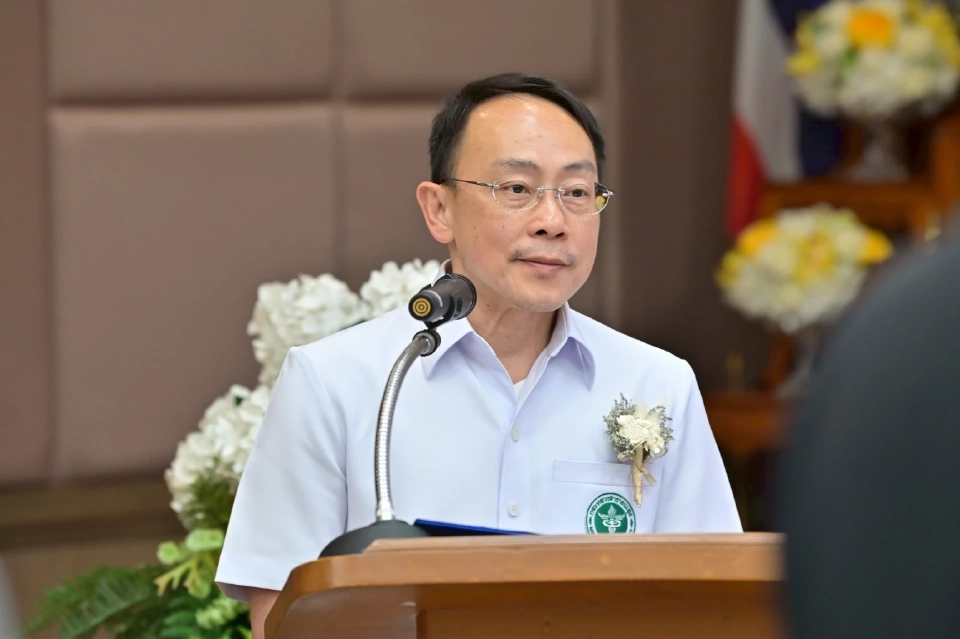 นายแพทย์สมฤกษ์ จึงสมาน อธิบดีกรมการแพทย์แผนไทยและการแพทย์ทางเลือก