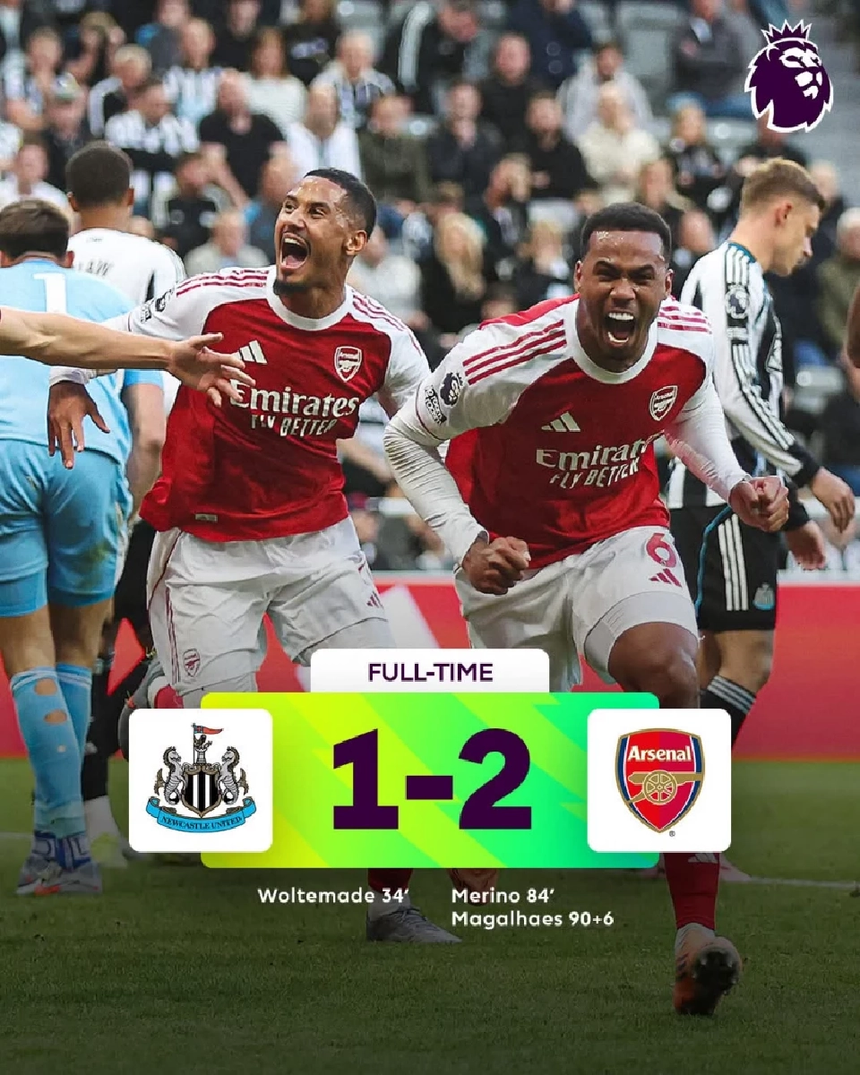 นิวคาสเซิล ​พ่าย ​อาร์เซนอล​ 1-2