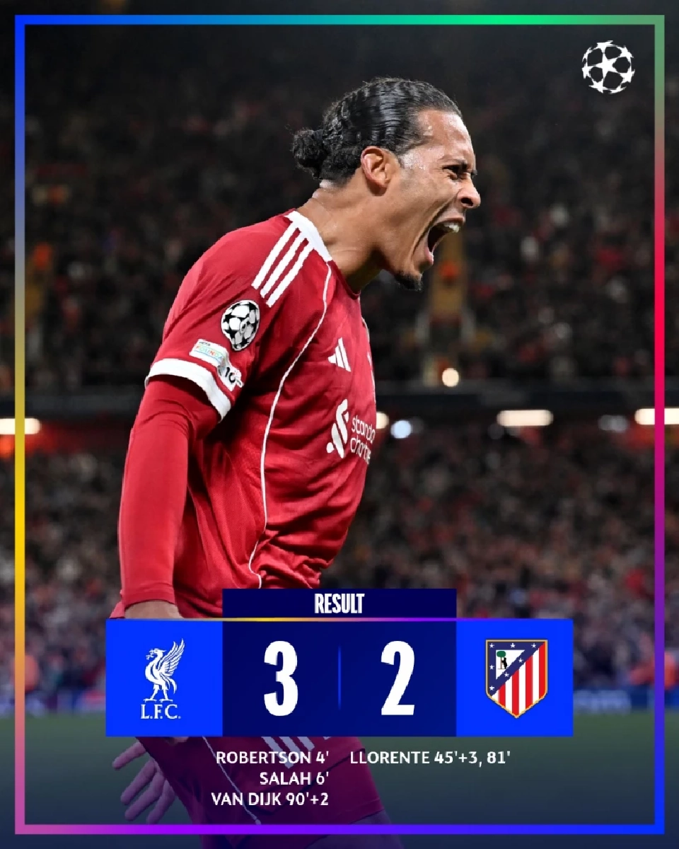 ลิเวอร์พูล เฉือนชนะ แอต.มาดริด