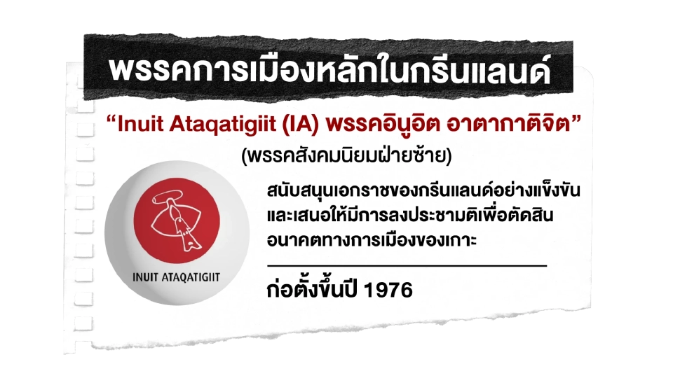 Inuit Ataqatigiit (IA) พรรคอินูอิต อาตากาติจิต 